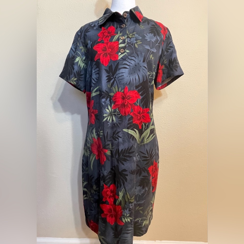 Caribbean Joe Women’s Short Sleeve Shift dress